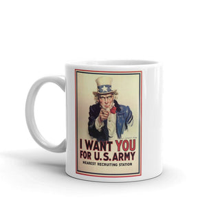 US Army Recruitment Poster Mug - Combat Miniatures