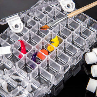 Watercolor Moisturizing Painting Palette Leakproof Storage Box - Combat Miniatures