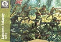 Waterloo 1815 1/72 WW2 Japanese Infantry - Combat Miniatures