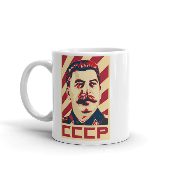 Jospeh Stalin Retro Propaganda Mug