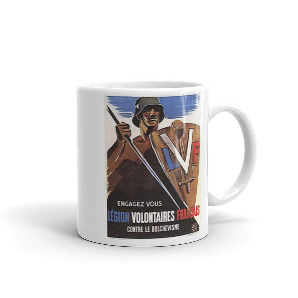 WW2 Vichy Recruitment Poster mug