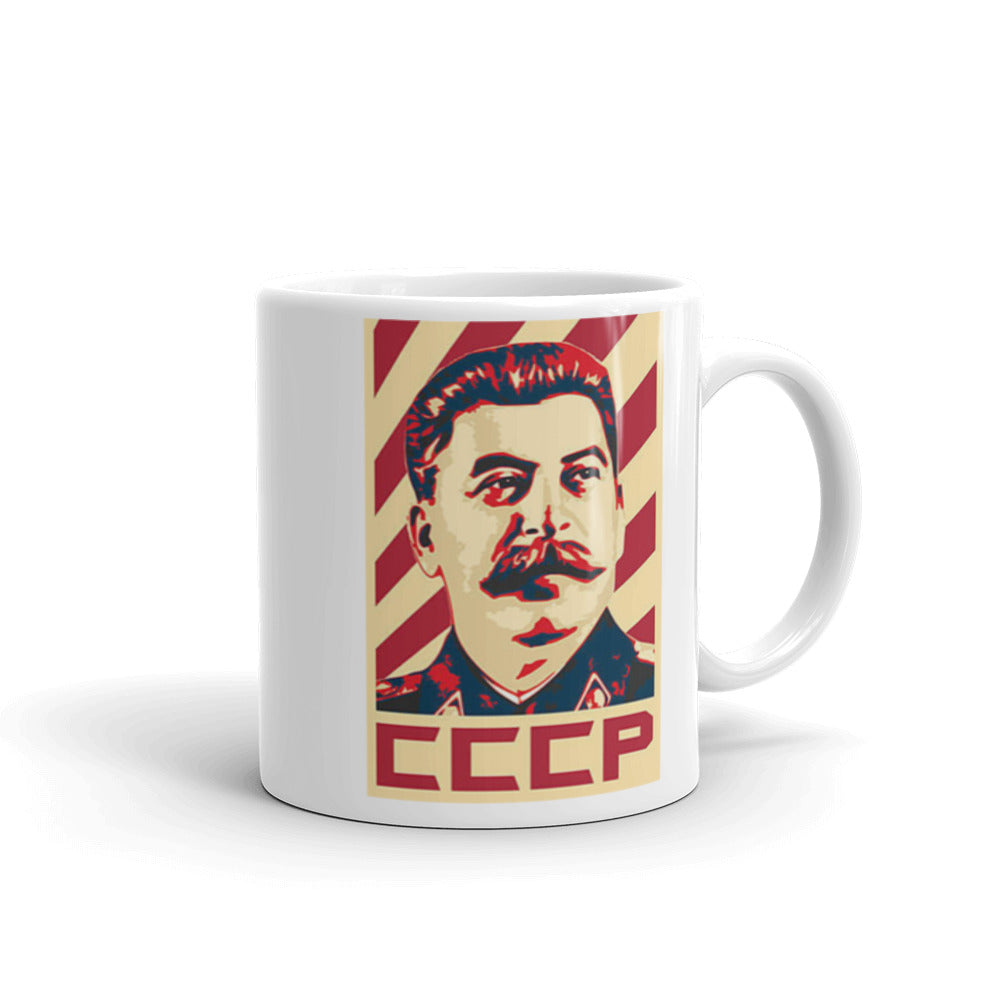 Jospeh Stalin Retro Propaganda Mug