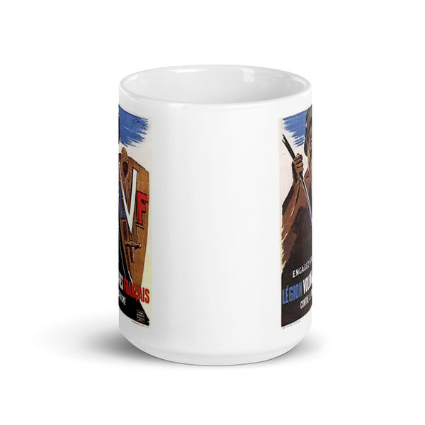 WW2 Vichy Recruitment Poster mug