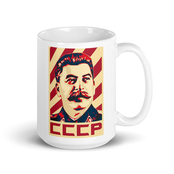 Jospeh Stalin Retro Propaganda Mug