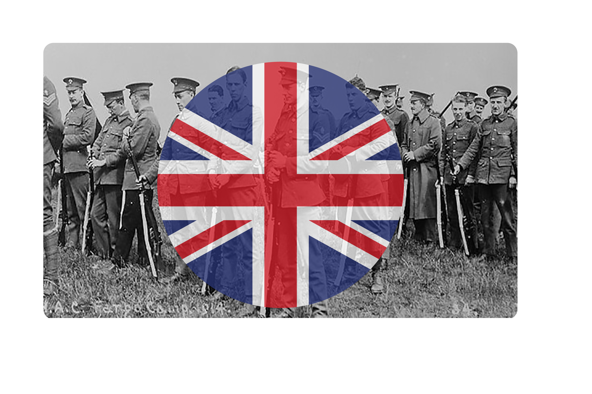 WW1 British Combat Label