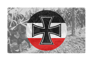 WW1 German Combat Label