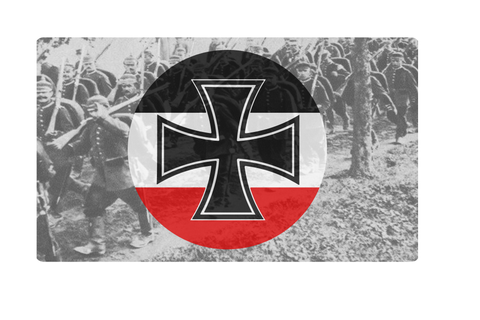 WW1 German Combat Label