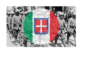 WW1 Italian Combat Label