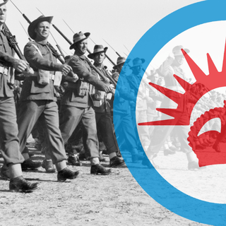 WW2 ANZAC Coaster w/ Axis & Allies Roundel (x1) - Combat Miniatures