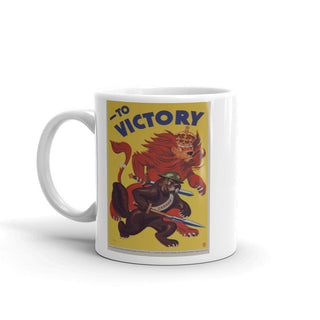 WW2 Canadian Propaganda Poster Mug - Combat Miniatures