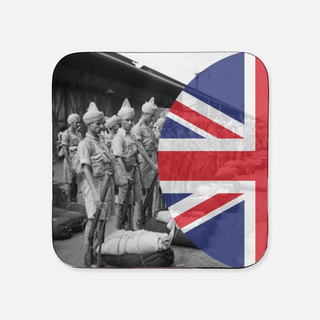 WW2 FEC Coaster with Union Jack Roundel (x1) - Combat Miniatures