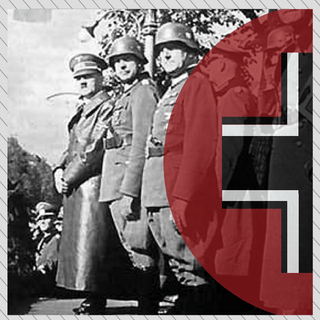 WW2 German Coaster with Axis & Allies Roundel (x1) - Combat Miniatures