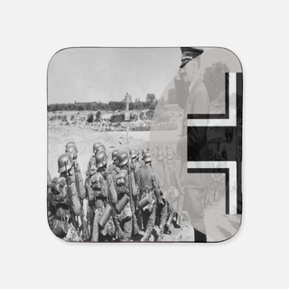 WW2 German Coaster with Axis & Allies Roundel (x1) - Combat Miniatures