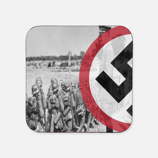 WW2 German Coaster with Axis & Allies Roundel (x1) - Combat Miniatures