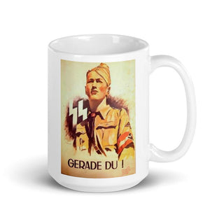 WW2 German Propaganda Poster Mug - Combat Miniatures