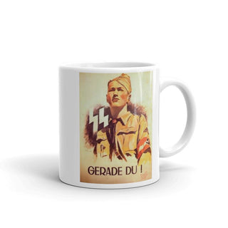 WW2 German Propaganda Poster Mug - Combat Miniatures
