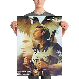 WW2 Italian Propaganda Poster - Combat Miniatures