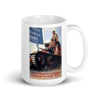WW2 Italian Propaganda Poster Mug - Combat Miniatures