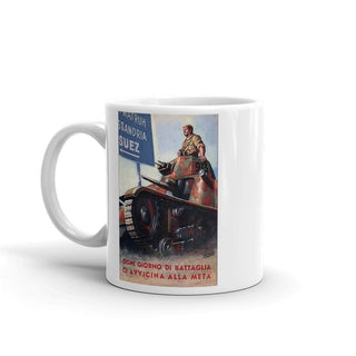 WW2 Italian Propaganda Poster Mug - Combat Miniatures