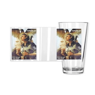 WW2 Italian Propaganda Poster Pint Glasses - Combat Miniatures