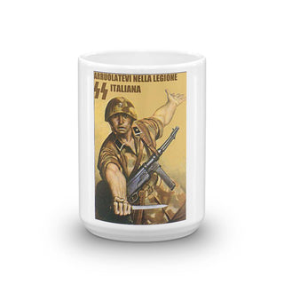 WW2 Italian Recruitment Poster Mug - Combat Miniatures