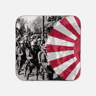 WW2 Japanese Coaster with Axis & Allies Roundel (x1) - Combat Miniatures