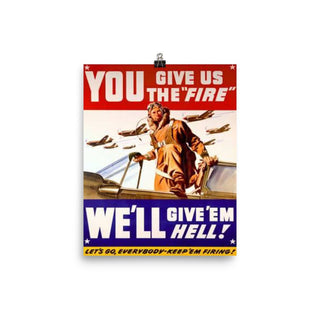 WW2 RAF Propaganda Poster - Combat Miniatures