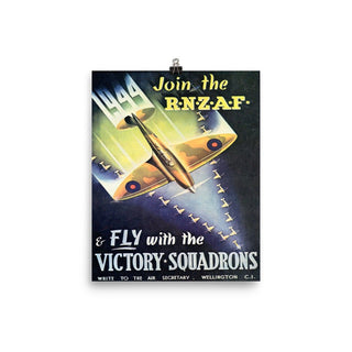 WW2 RNZAF Recruitment Poster - Combat Miniatures