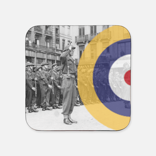 WW2 UK Coaster with Axis & Allies Roundel (x1) - Combat Miniatures