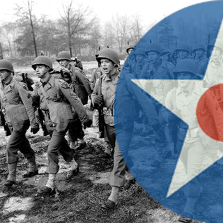 WW2 US Coaster w/ Axis & Allies Roundel (x1) - Combat Miniatures