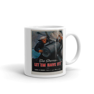 WW2 US Propaganda Poster Mug - Combat Miniatures