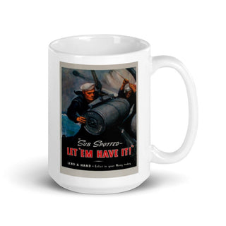 WW2 US Propaganda Poster Mug - Combat Miniatures