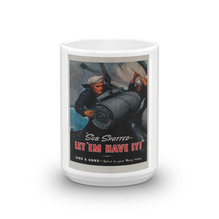 WW2 US Propaganda Poster Mug - Combat Miniatures