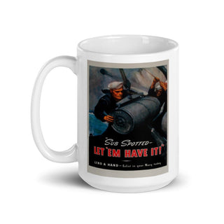 WW2 US Propaganda Poster Mug - Combat Miniatures