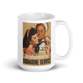 WW2 US Submarine Recruitment Poster Mug - Combat Miniatures
