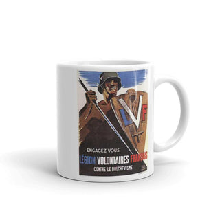 WW2 Vichy Recruitment Poster mug - Combat Miniatures
