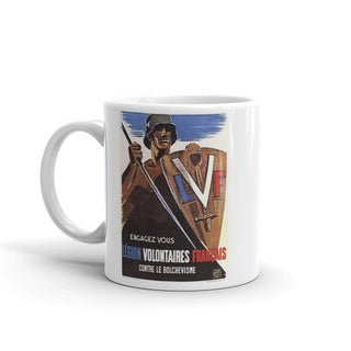 WW2 Vichy Recruitment Poster mug - Combat Miniatures