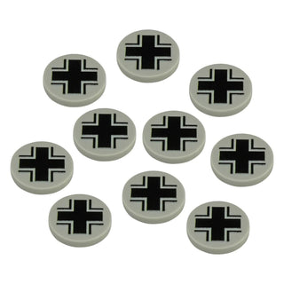 WWII Faction Tokens, German Luftwaffe (10) - Combat Miniatures